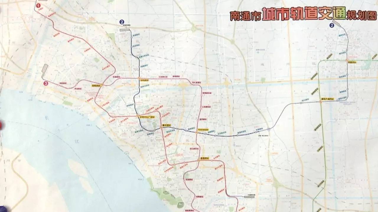 南通地铁2号线规划图曝光，未来城市交通蓝图探索