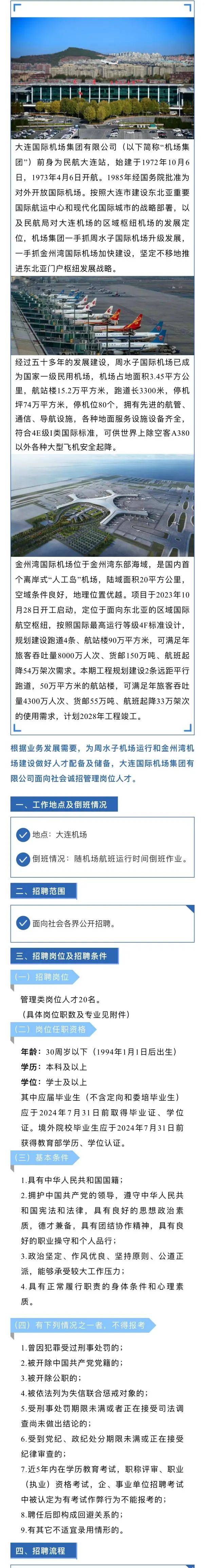 大连机场招聘网最新招聘动态及职位更新