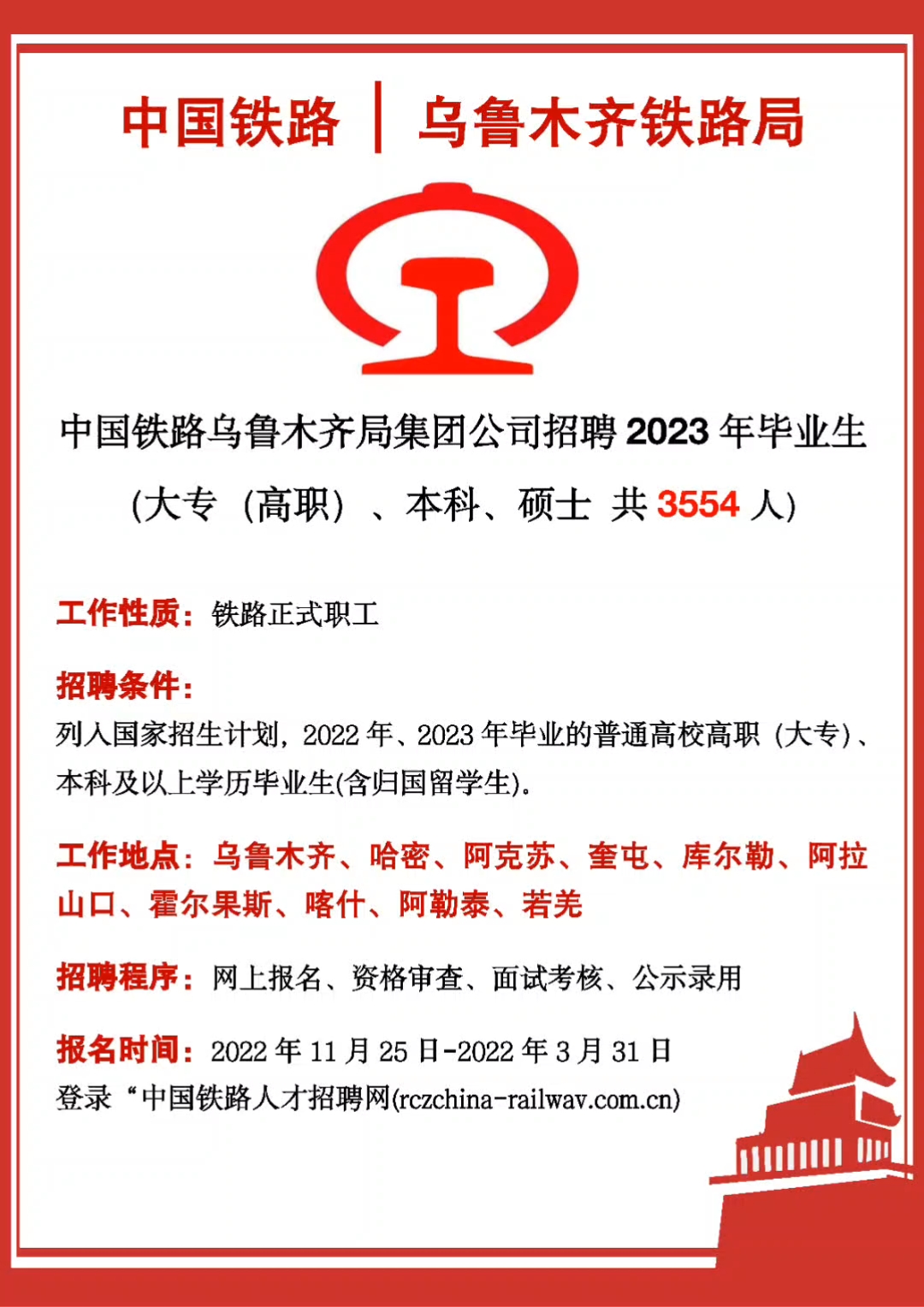 乌鲁木齐地铁新一轮人才招募启动，助力城市公共交通发展及招工最新消息