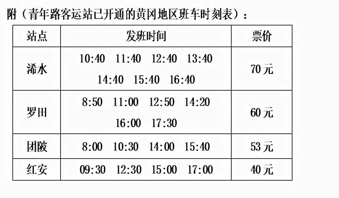 浠水客运站最新时刻表全面解析