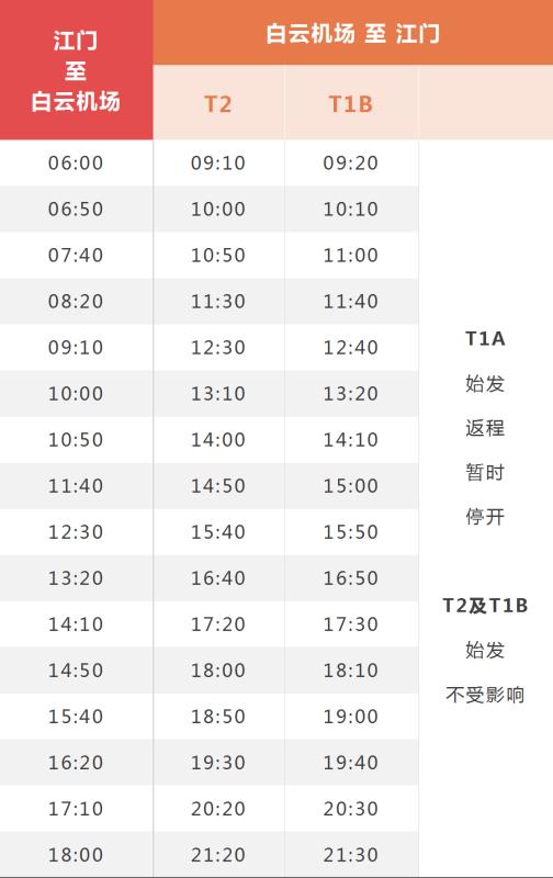 江门候机楼最新时刻表全面解析