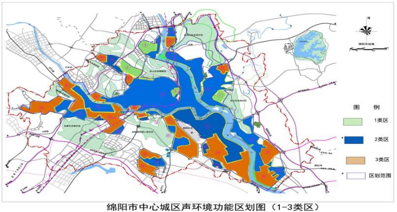 绵阳最新城市地图